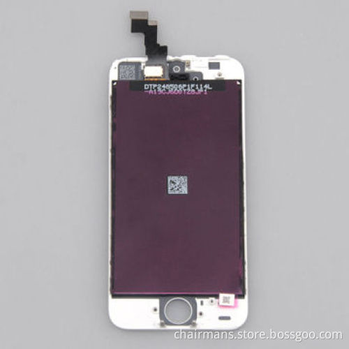 LCD Display and Touch Screen Digitizer Assembly Replacement for iPhone 5S, OEM